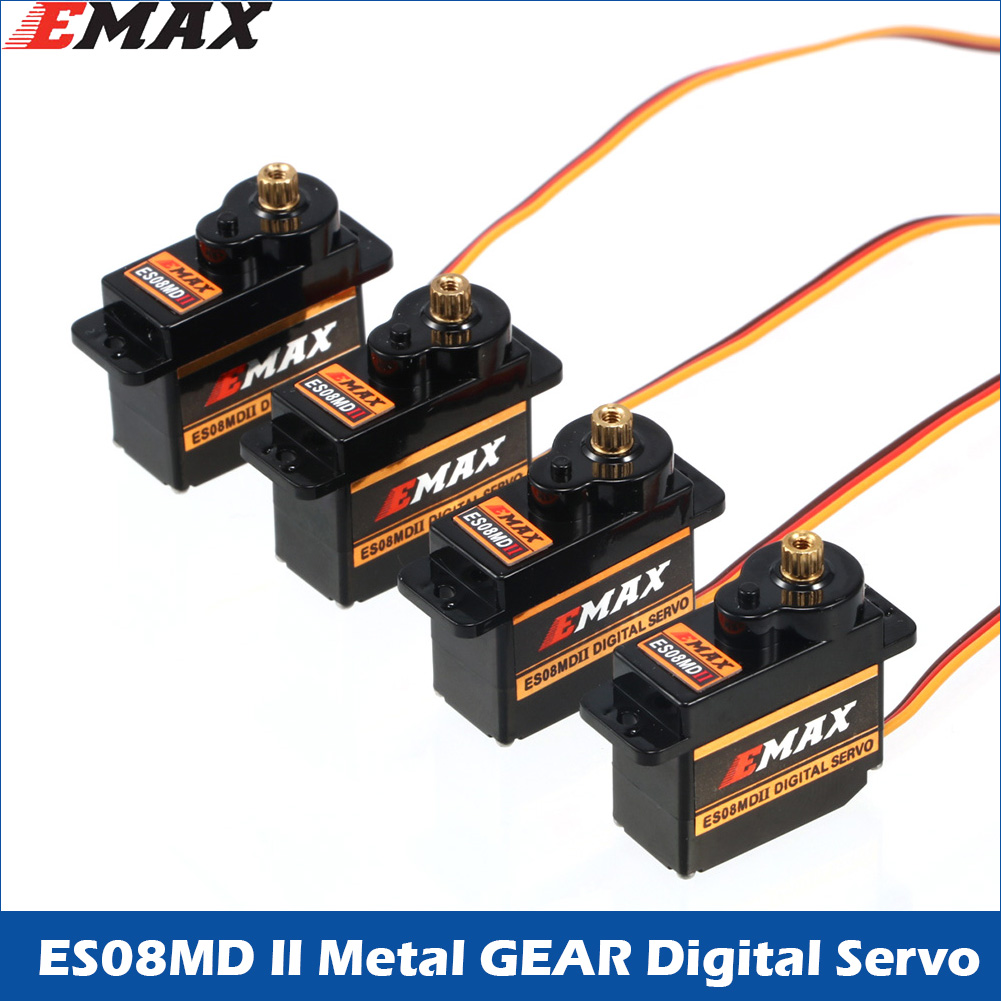 Drone Compass - 2/4/10pcs EMAX ES08MD II Metal GEAR