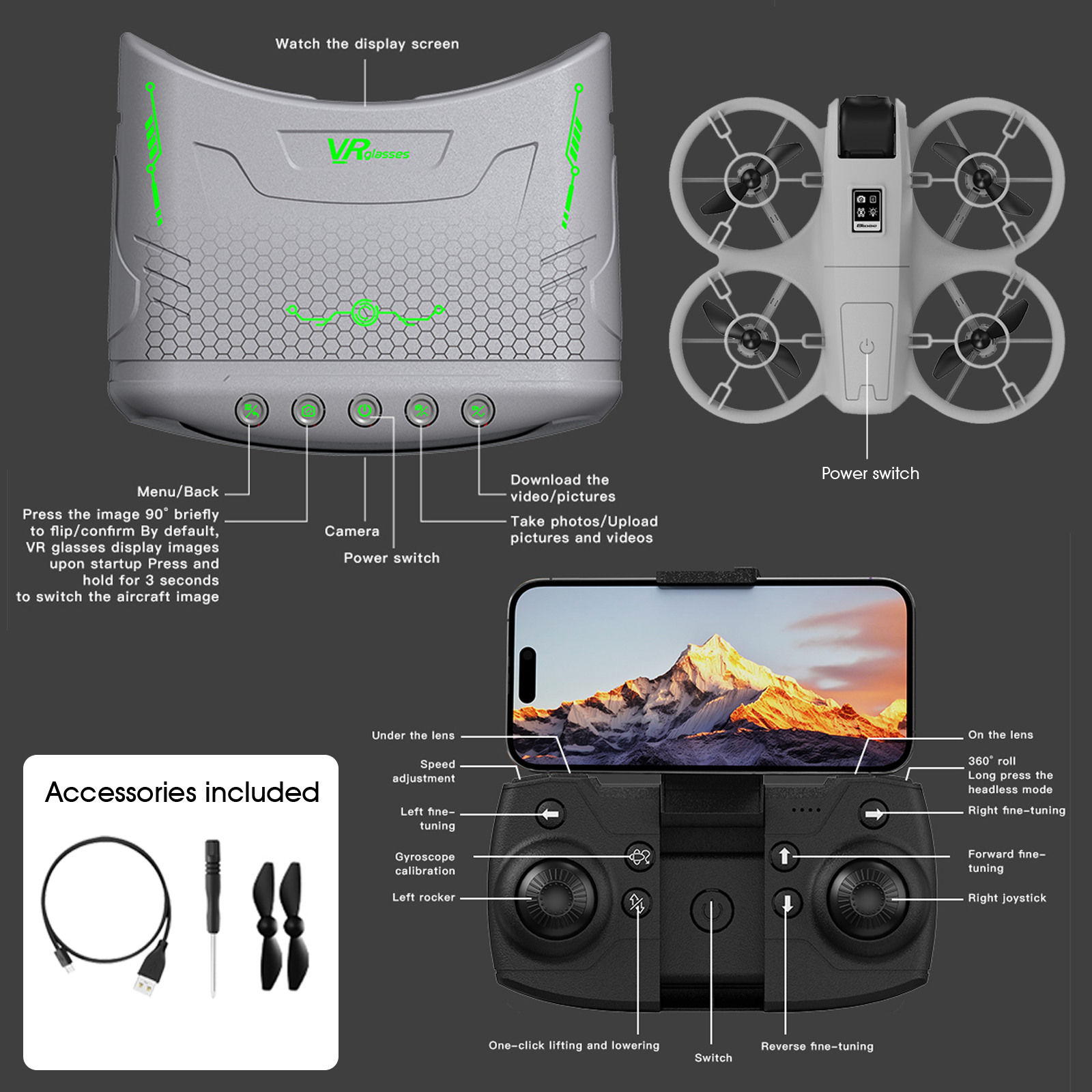 Mini Drone That Is Easy For Be – Drone Gimbal recenzja i cena