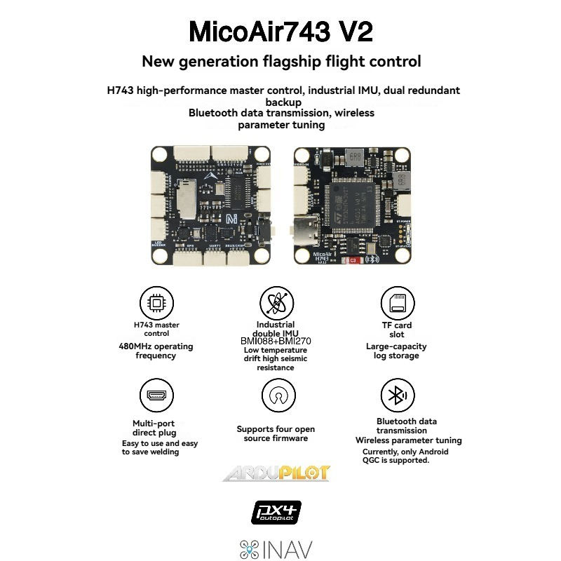 MicoAir743 V2   Flight Control – Drone Flight Controller recenzja i cena