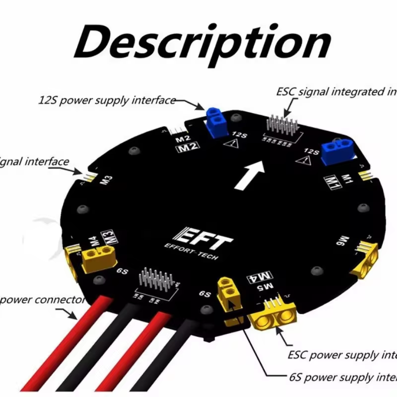 EFT Large Current Power Distri – Drone Battery recenzja i cena