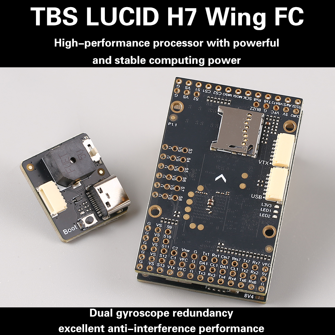 TBS LUCID H7 WING FC Dual Gyro – Drone Flight Controller recenzja i cena