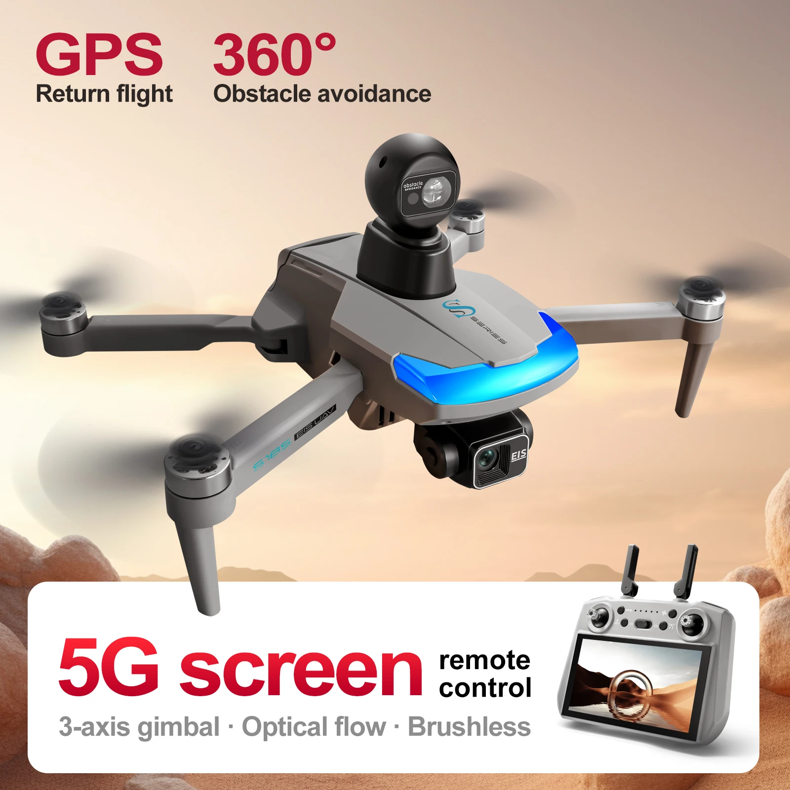 S185 Professional Drone 2.7K H – Drone Gps Mount recenzja i cena