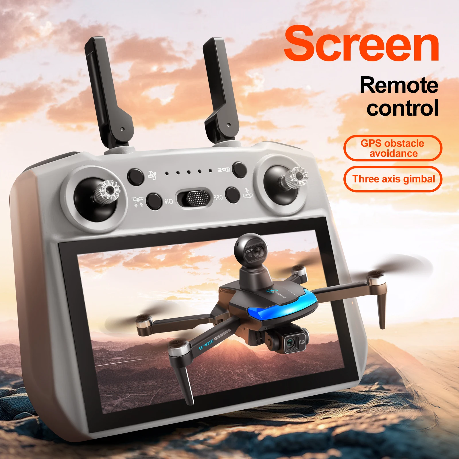 S185 Professional Drone 2.7K H – Drone Gps Mount recenzja i cena