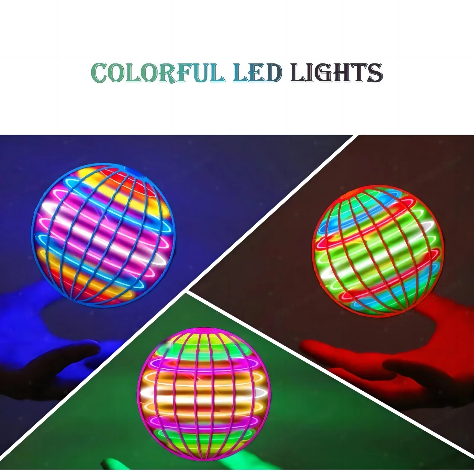 LED Light Up Flying Orb Boomer – Drone Led Light recenzja i cena