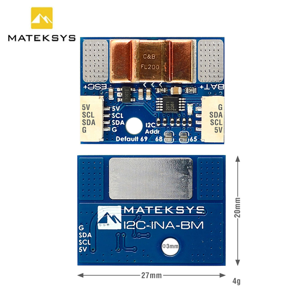 MATEK Mateksys I2C-INA-BM ULTR – Drone Power Distribution Board recenzja i cena
