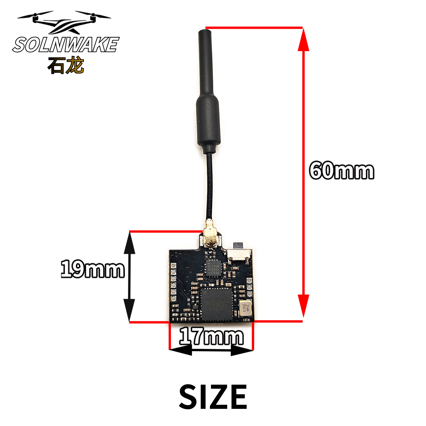 SLONWAKE Nano 5.8G 48CH 200mW  – Drone Receiver recenzja i cena