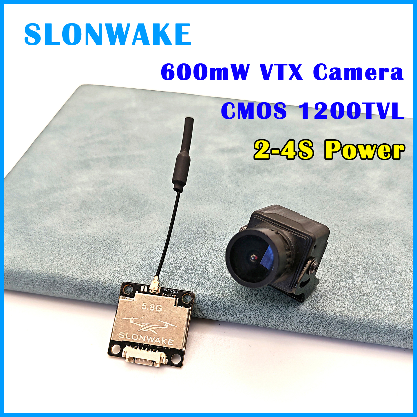 SLONWAKE Ready to use 5.8G 48C – Drone Frame recenzja i cena