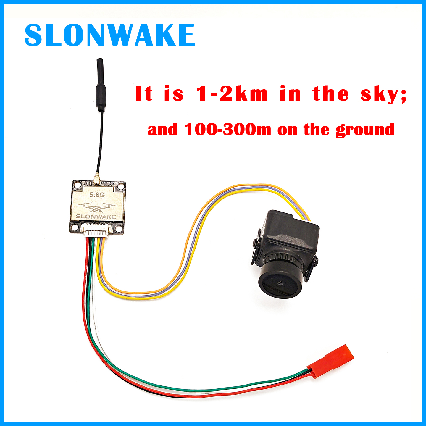 SLONWAKE Ready to use 5.8G 48C – Drone Frame recenzja i cena