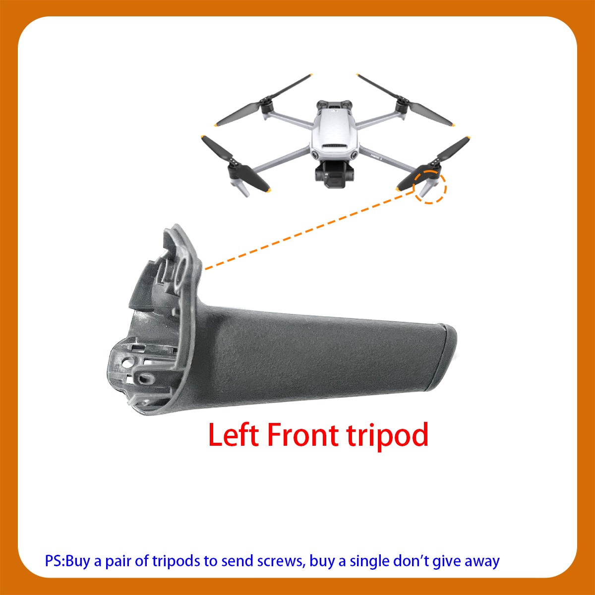 The Front Rear Arms, Legs, Tri – Drone Arm recenzja i cena