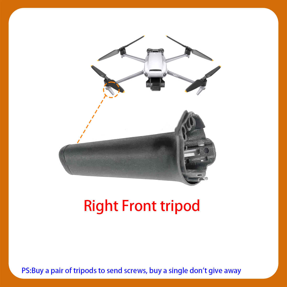 The Front Rear Arms, Legs, Tri – Drone Arm recenzja i cena