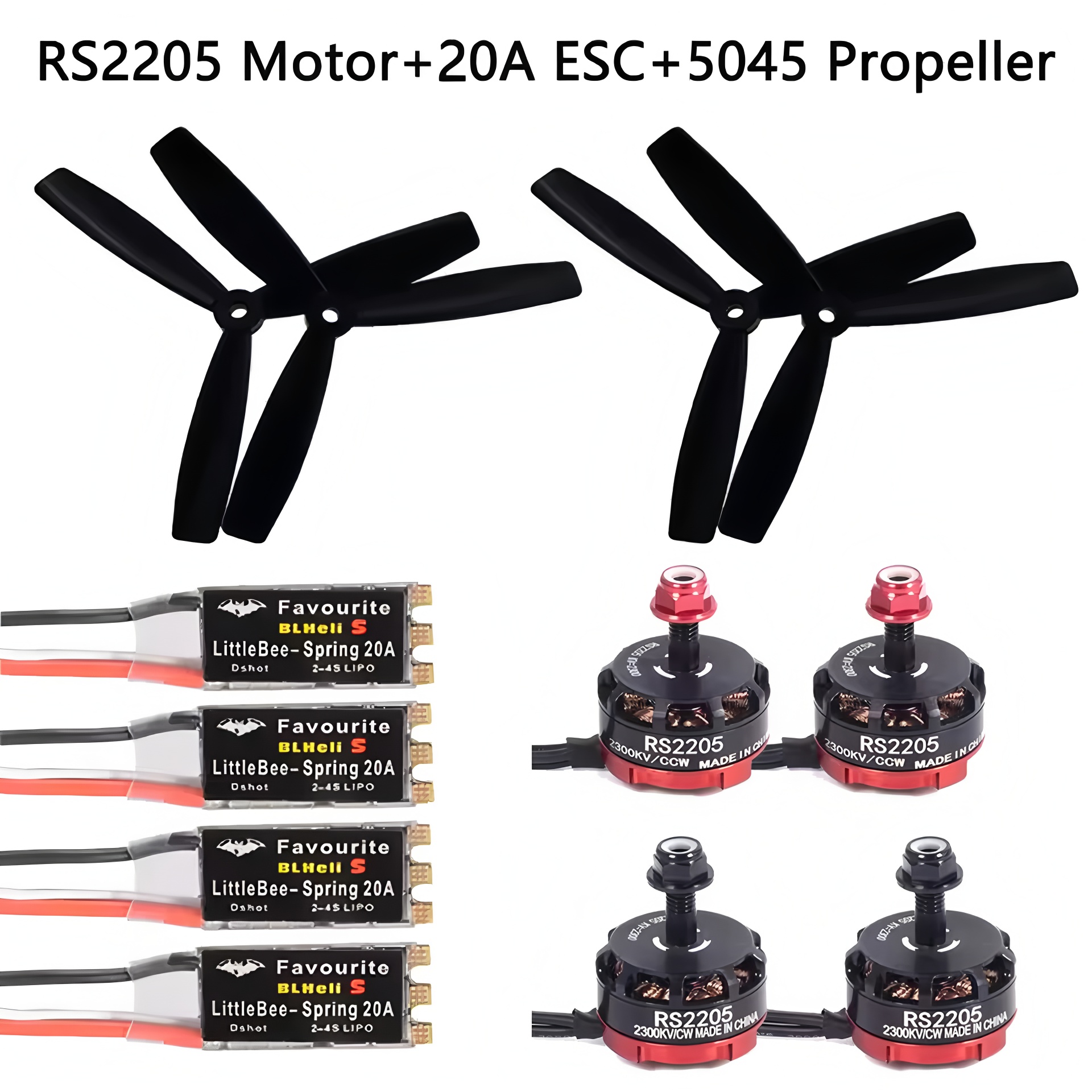 FPV RS2205 2300KV CW CCW Brush – Drone Power Distribution Board recenzja i cena