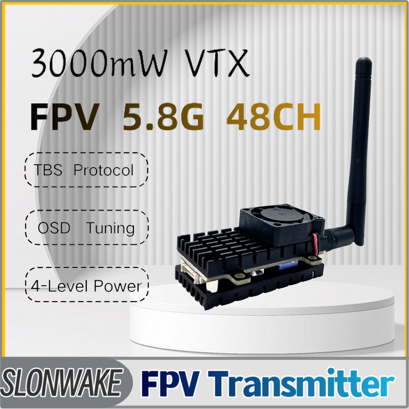 SLONWAKE 5.8G 3000mW Simulatio – Drone Receiver recenzja i cena