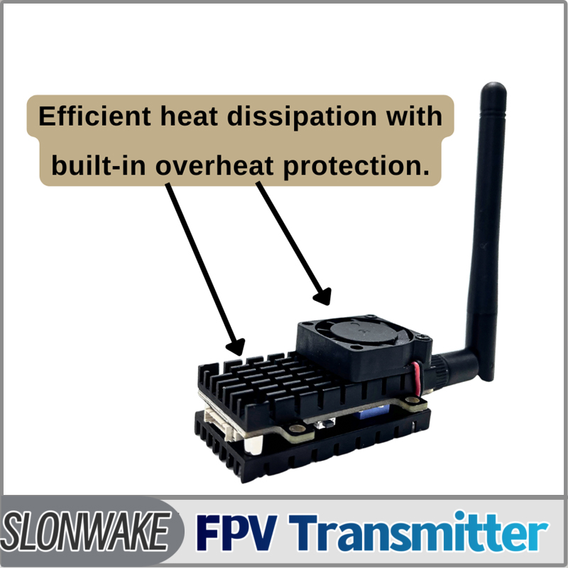 SLONWAKE 5.8G 3000mW Simulatio – Drone Receiver recenzja i cena