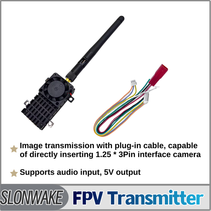 SLONWAKE 5.8G 3000mW Simulatio – Drone Receiver recenzja i cena