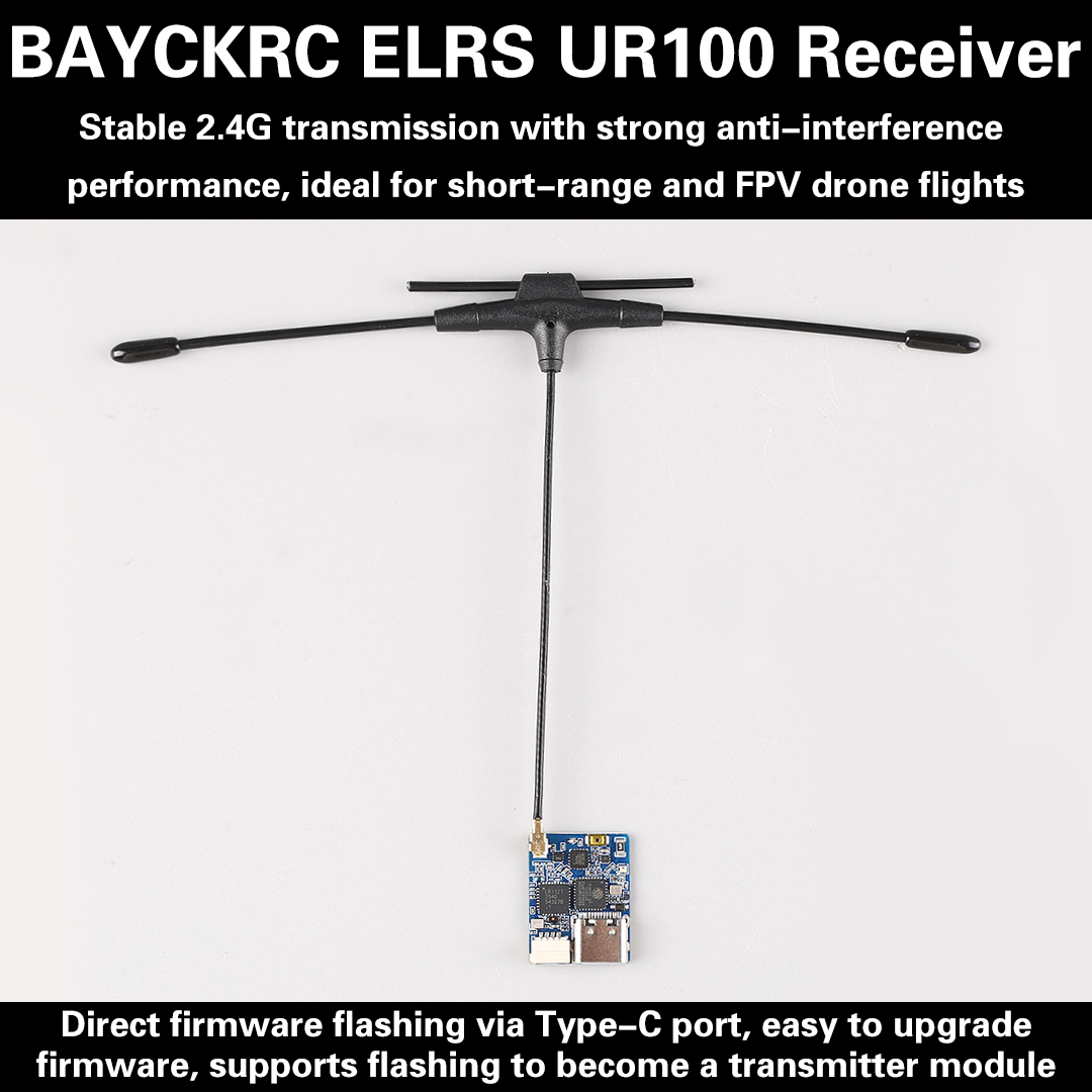 BAYCKRC UR100 ExpressLRS Dual  – Drone Frame recenzja i cena