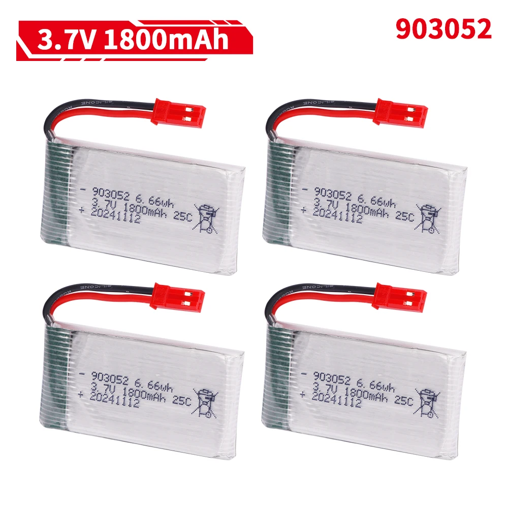 3.7V 1800mAh 903052 lipo Batte – Drone Charger recenzja i cena
