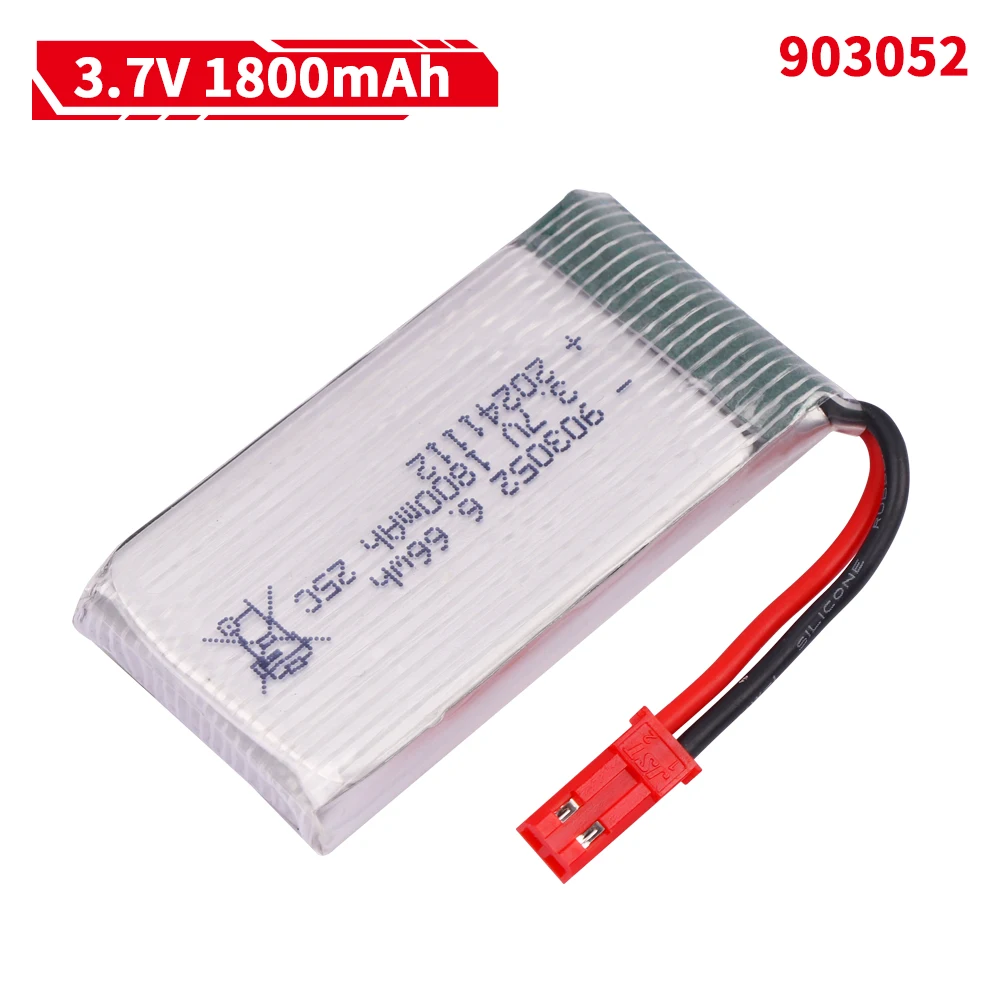 3.7V 1800mAh 903052 lipo Batte – Drone Charger recenzja i cena