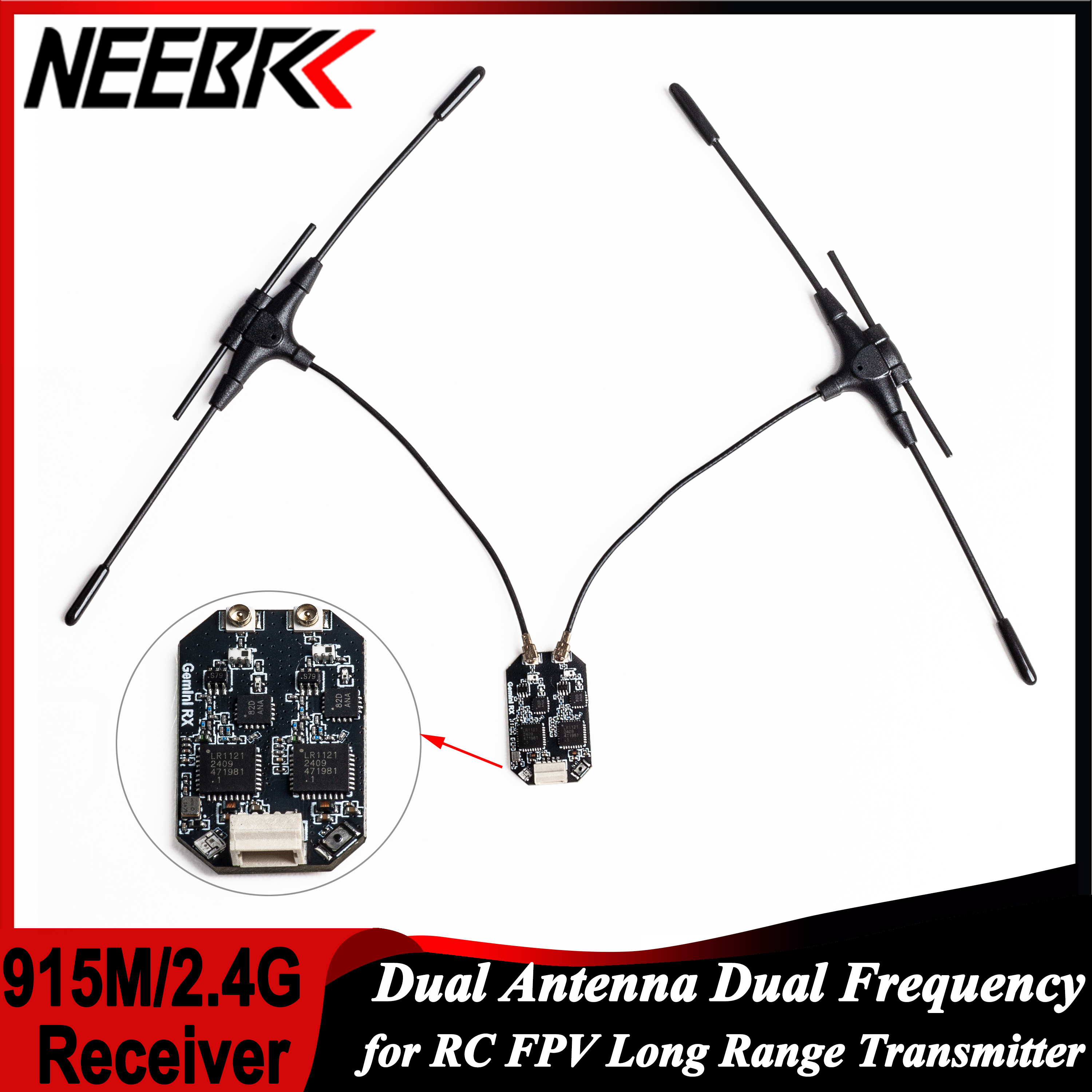 ELRS 915MHz/2.4GHz Gemini Dual – Drone Antenna recenzja i cena