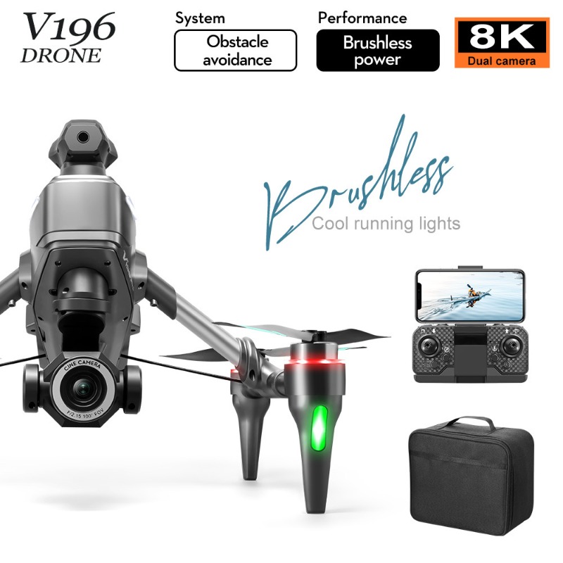 2025 V196 Automatic Obstacle A – Drone Gimbal recenzja i cena
