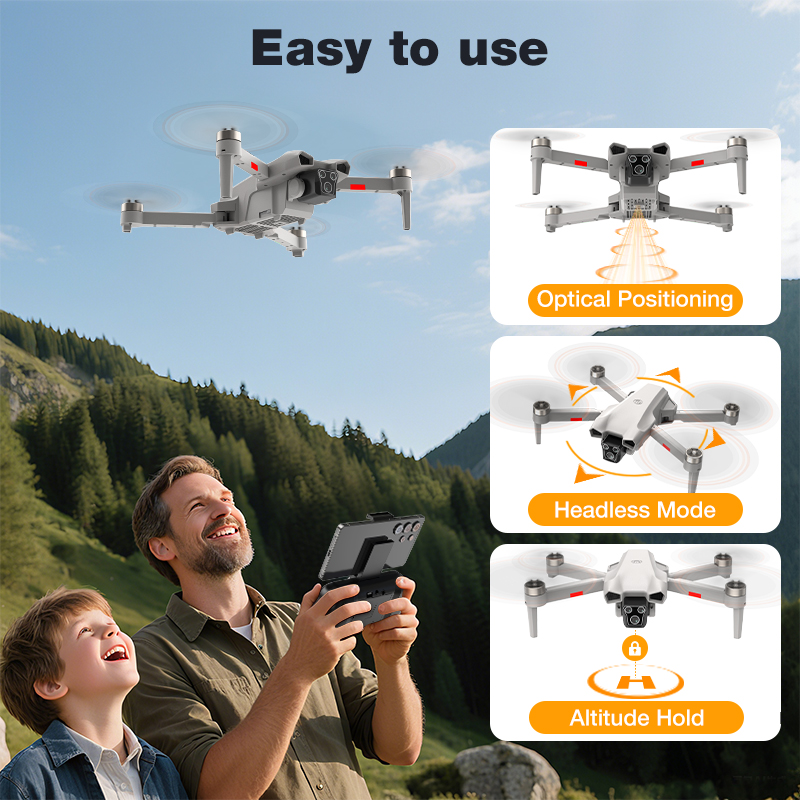 NEW Hot L017 Pro Drone Brushle – Drone Gps Mount recenzja i cena