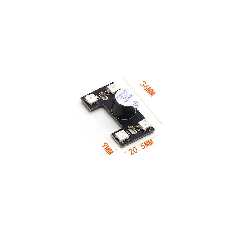 2PCS 5V WS2812B LED Tail Light – Drone Buzzer recenzja i cena