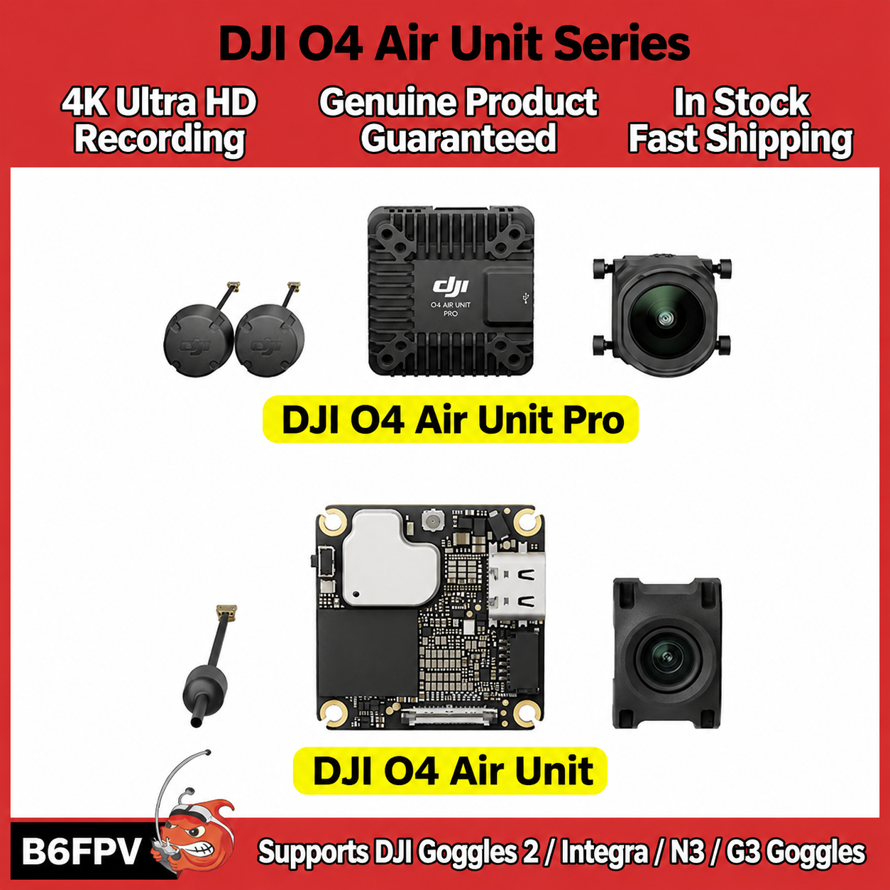 DJI O4 Air Unit Series Flagshi – Drone Camera recenzja i cena