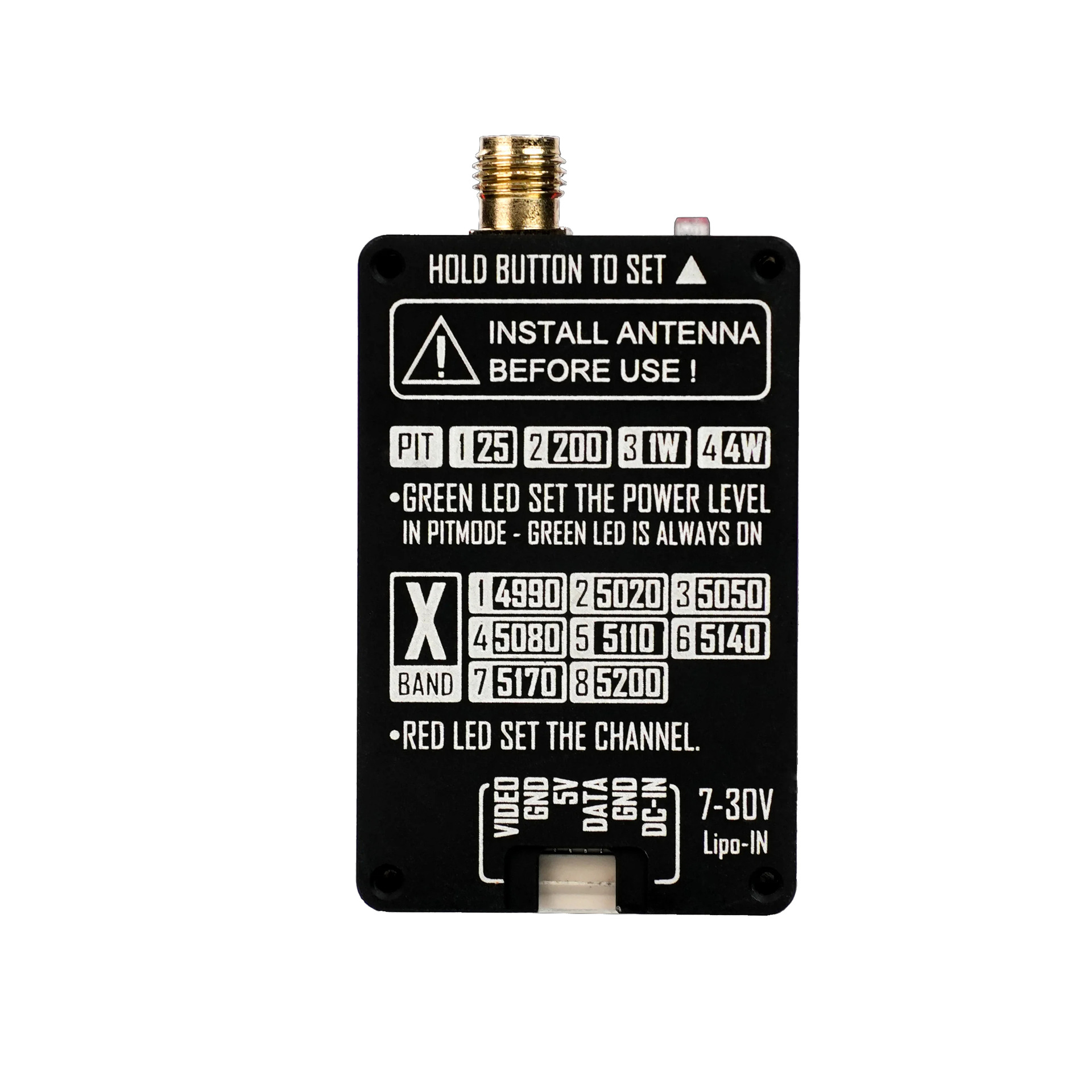 VTX RUSHFPV 4.9G 4W Video Tran – Drone Transmitter recenzja i cena