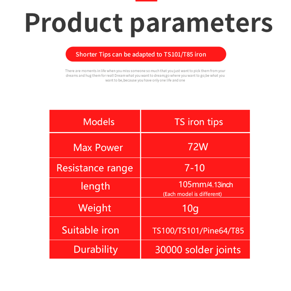 TS101/TS100/T85 Soldering Iron – Drone Buzzer recenzja i cena
